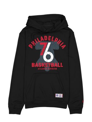 Philadelphia 76ers 2025 City Edition Black Hoodie