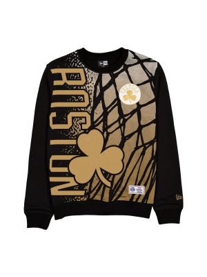Boston Celtics 2025 City Edition Black Crewneck