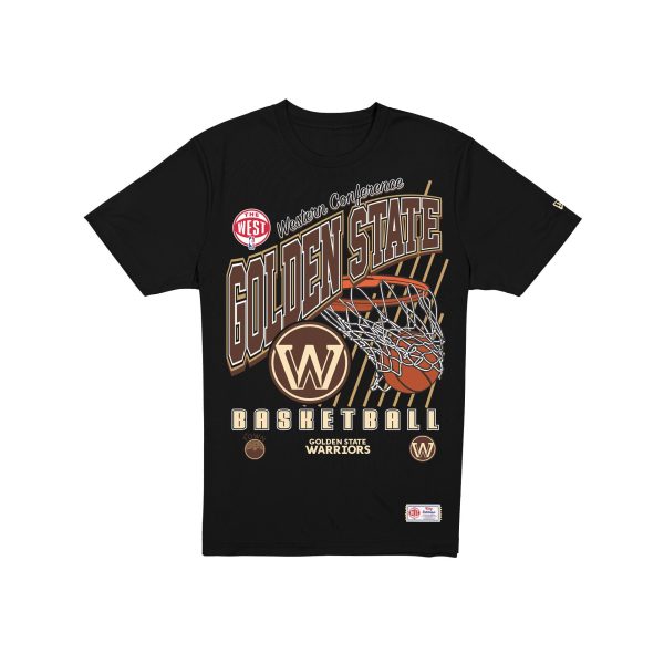 Golden State Warriors 2025 City Edition Black T-Shirt