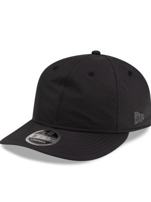 New Era Branded Nylon Black Retro Crown 9FIFTY Adjustable Hat