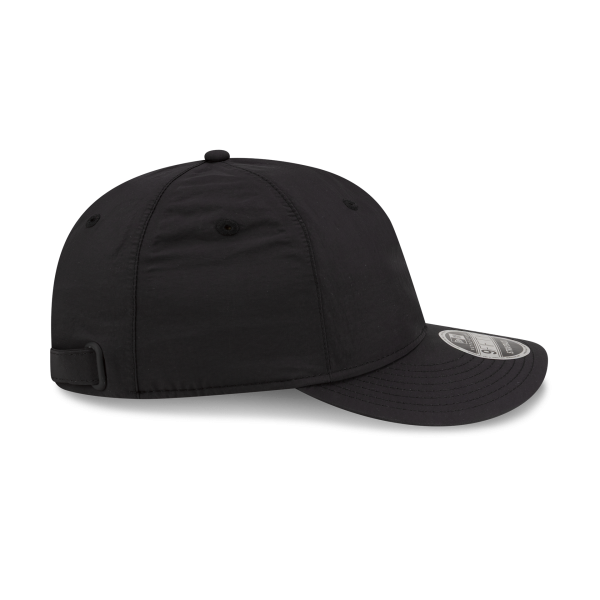 New Era Branded Nylon Black Retro Crown 9FIFTY Adjustable Hat