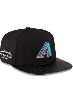 Arizona Diamondbacks Wool Letterman 9FIFTY A-Frame Snapback Hat