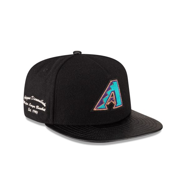 Arizona Diamondbacks Wool Letterman 9FIFTY A-Frame Snapback Hat