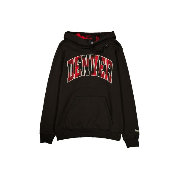 Denver Broncos Evergreen Check Hoodie