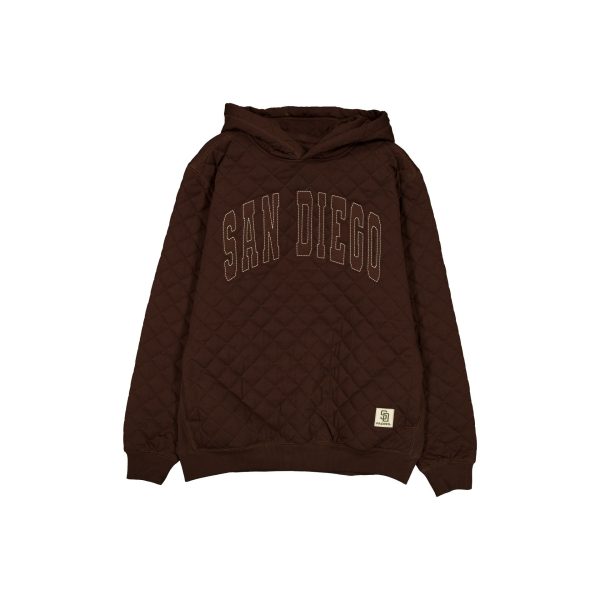 San Diego Padres Quilted Hoodie