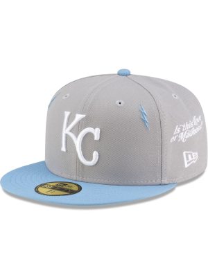 Diet Starts Monday x Kansas City Royals Lightening Bolts 59FIFTY Fitted Hat