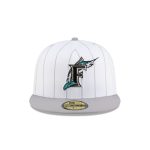 Diet Starts Monday x Miami Marlins Pinstripe 59FIFTY Fitted Hat