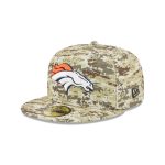 Denver Broncos 2025 Salute to Service Fan Gear 59FIFTY Fitted Hat