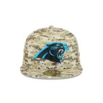 Carolina Panthers 2025 Salute to Service Fan Gear 59FIFTY Fitted Hat