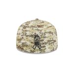 Carolina Panthers 2025 Salute to Service Fan Gear 59FIFTY Fitted Hat