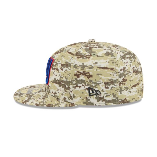 New York Giants 2025 Salute to Service Fan Gear 59FIFTY Fitted Hat