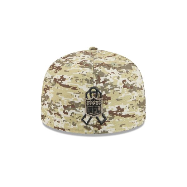 Pittsburgh Steelers 2025 Salute to Service Fan Gear 59FIFTY Fitted Hat