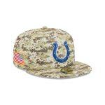 Indianapolis Colts 2025 Salute to Service Fan Gear 59FIFTY Fitted Hat