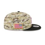 Cincinnati Bengals 2025 Salute to Service Fan Gear 9FIFTY Snapback Hat