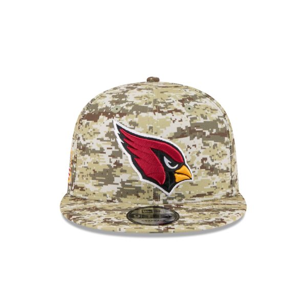 Arizona Cardinals 2025 Salute to Service Fan Gear 9FIFTY Snapback Hat