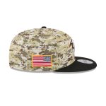 Baltimore Ravens 2025 Salute to Service Fan Gear 9FIFTY Snapback Hat