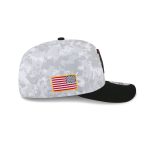 Atlanta Falcons 2025 Salute to Service Fan Gear 9SEVENTY Stretch-Snap Hat