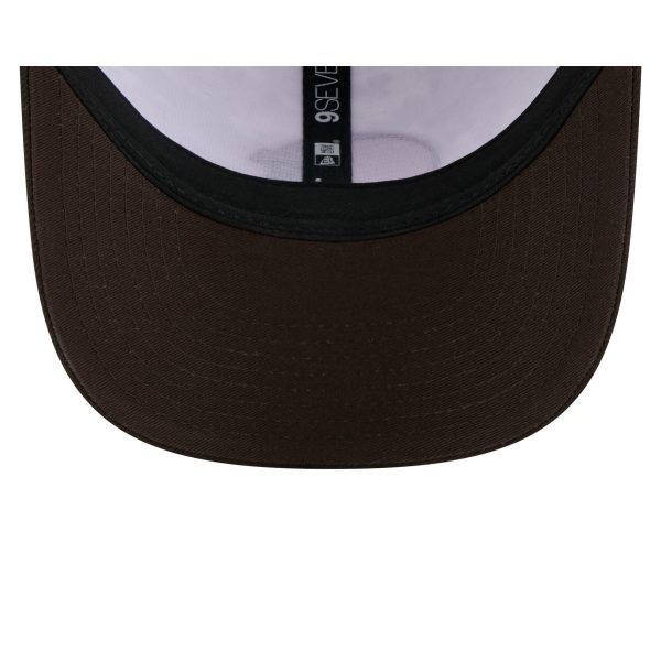 Cleveland Browns 2025 Salute to Service Fan Gear 9SEVENTY Stretch-Snap Hat