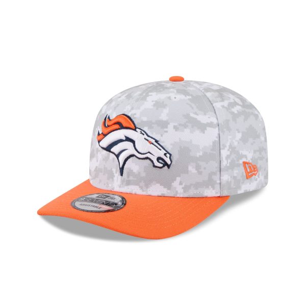 Denver Broncos 2025 Salute to Service Fan Gear 9SEVENTY Stretch-Snap Hat