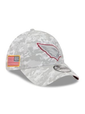 Arizona Cardinals 2025 Salute to Service Fan Gear 39THIRTY Stretch Fit Hat