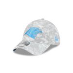 Carolina Panthers 2025 Salute to Service Fan Gear 39THIRTY Stretch Fit Hat