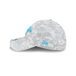 Carolina Panthers 2025 Salute to Service Fan Gear 39THIRTY Stretch Fit Hat