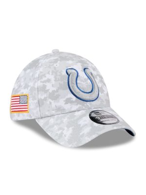 Indianapolis Colts 2025 Salute to Service Fan Gear 39THIRTY Stretch Fit Hat