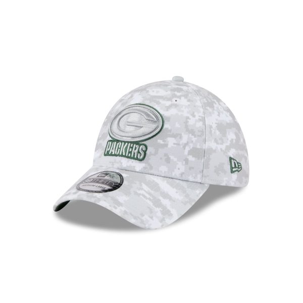 Green Bay Packers 2025 Salute to Service Fan Gear 39THIRTY Stretch Fit Hat