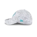 Miami Dolphins 2025 Salute to Service Fan Gear 39THIRTY Stretch Fit Hat