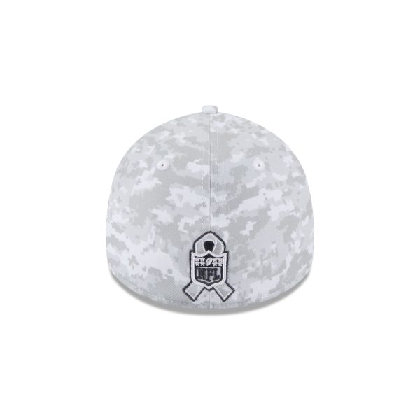 Miami Dolphins 2025 Salute to Service Fan Gear 39THIRTY Stretch Fit Hat