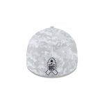 New York Giants 2025 Salute to Service Fan Gear 39THIRTY Stretch Fit Hat