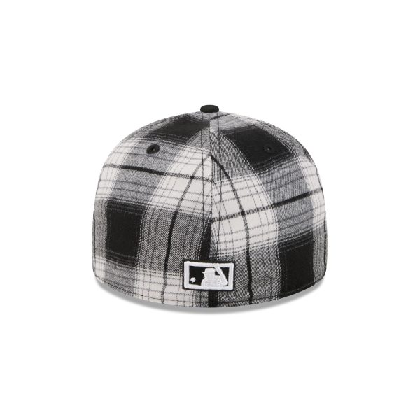 Arizona Diamondbacks Grunge Plaid Retro Crown 59FIFTY Fitted Hat