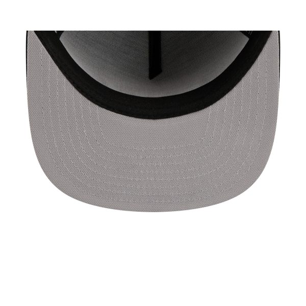 Boston Bruins Grunge Plaid 9FIFTY A-Frame Adjustable Hat