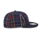 Buffalo Sabres Grunge Plaid Retro Crown 9FIFTY Adjustable Hat