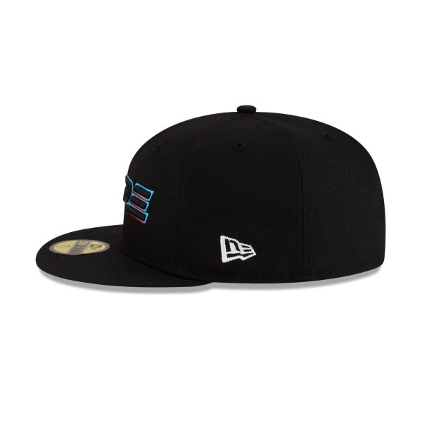 Hyperfly Katakana x Miami Marlins 59FIFTY Fitted Hat