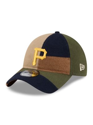 Pittsburgh Pirates Three Looms Cotton Twill Patchwork 9TWENTY Adjustable Hat