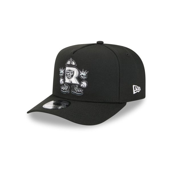 Las Vegas Raiders Cartoon 9FIFTY A-Frame Snapback Hat