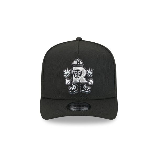 Las Vegas Raiders Cartoon 9FIFTY A-Frame Snapback Hat