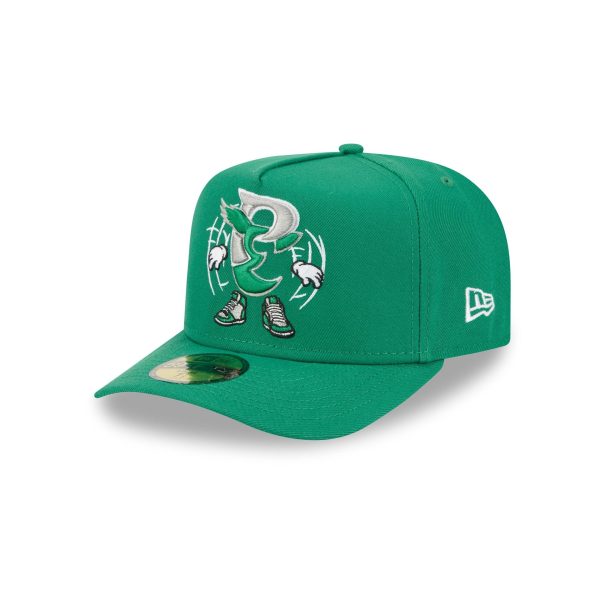 Philadelphia Eagles Cartoon 59FIFTY A-Frame Fitted Hat