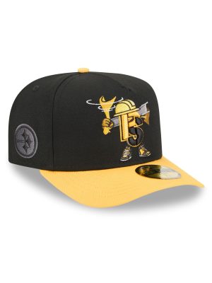 Pittsburgh Steelers Cartoon 59FIFTY A-Frame Fitted Hat