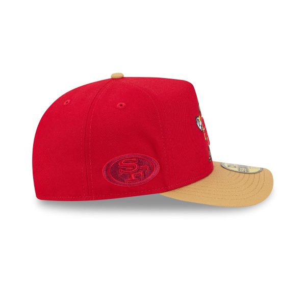 San Francisco 49ers Cartoon 59FIFTY A-Frame Fitted Hat