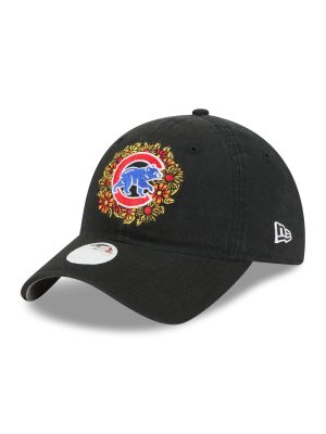 Chicago Cubs Day of the Dead Floral 9TWENTY Adjustable Hat