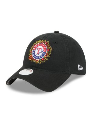 Texas Rangers Day of the Dead Floral 9TWENTY Adjustable Hat