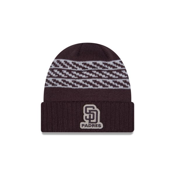 San Diego Padres Quilted Cuff Knit Hat