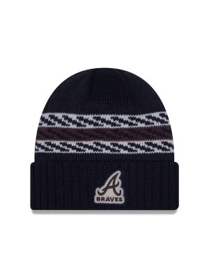 Atlanta Braves Quilted Cuff Knit Hat