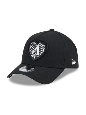 Arizona Diamondbacks Skeletal Heart 9FORTY A-Frame Snapback Hat