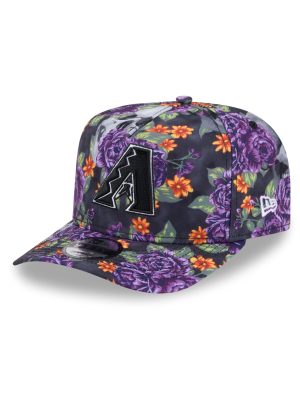Arizona Diamondbacks Day of the Dead Skull & Roses 9FIFTY A-Frame Snapback