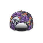 Chicago White Sox Day of the Dead Skull & Roses 9FIFTY A-Frame Snapback
