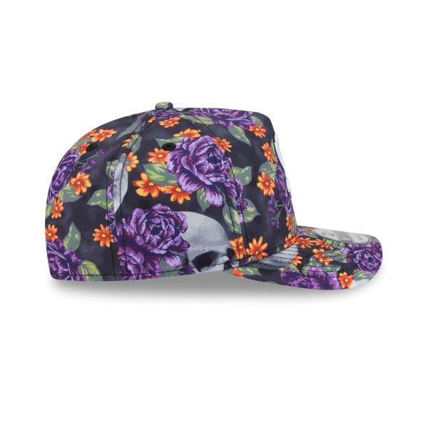 Chicago White Sox Day of the Dead Skull & Roses 9FIFTY A-Frame Snapback