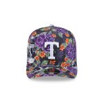Texas Rangers Day of the Dead Skull & Roses 9FIFTY A-Frame Snapback
